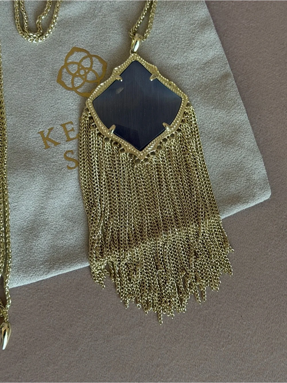 Kendra Scott excellent rhodium